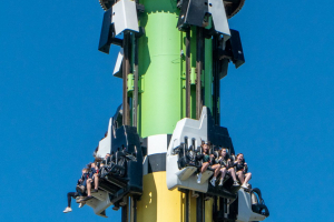 Scream Zone Drop Tower