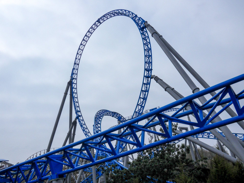 Blue Fire • Mack Rides Mega Coaster