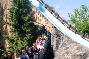 Tiroler Wildwasserbahn • Mack Rides Log Flume