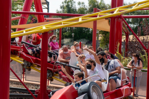 Red Force Junior • SBF Visa Race Coaster • Ferrari Land