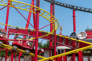 Red Force Junior • SBF Visa Race Coaster • Ferrari Land