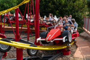 Red Force Junior • SBF Visa Race Coaster • Ferrari Land