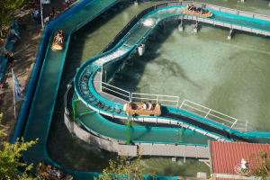 Wildwasserbahn • Reverchon Log Flume