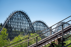 Colossos - Kampf der Giganten • Intamin Wooden Coaster