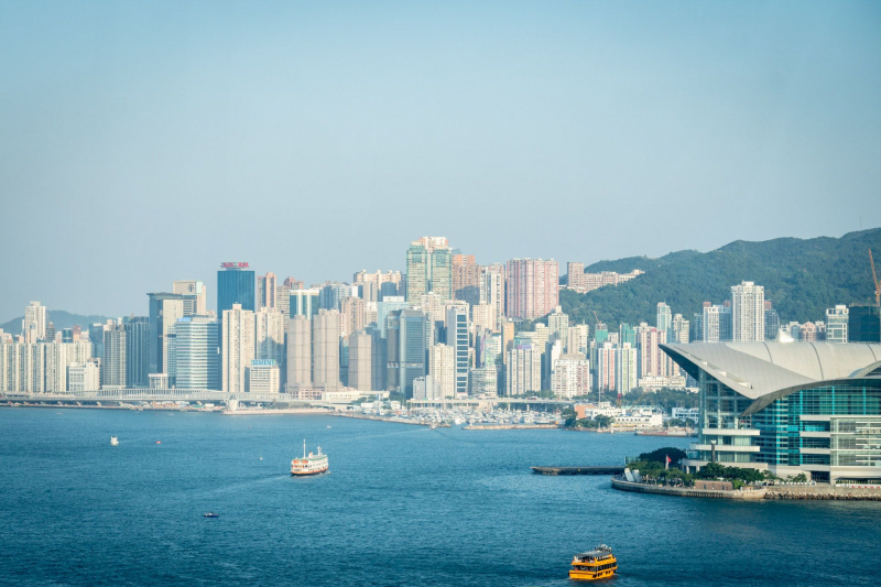 View from the Hong Kong Observation Wheel
