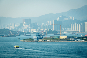 View from the Hong Kong Observation Wheel