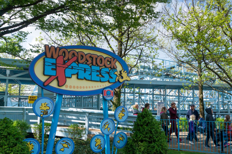 Woodstock Express • PTC Wooden Coaster