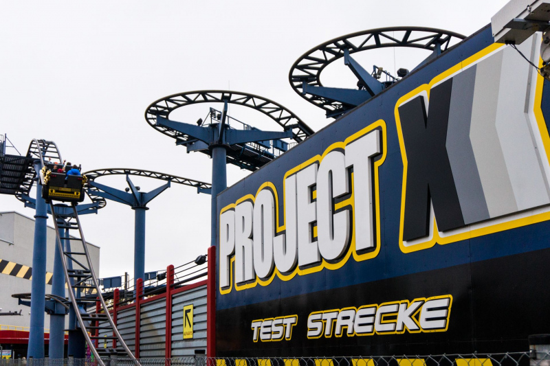 Project X - Teststrecke • Mack Rides Wild Mouse