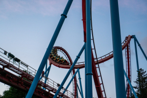 Dragon Khan - B&M Sitting Coaster - Port Aventura Park