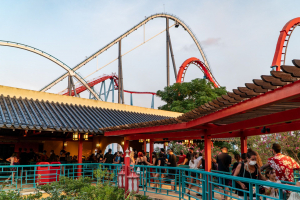 Dragon Khan - B&M Sitting Coaster - Port Aventura Park