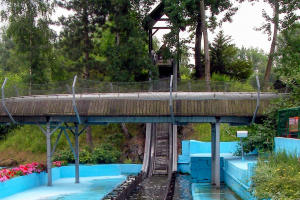 Wildwasser • In-house built log flume