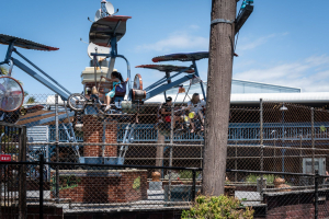 Donatello\'s Ninja Flyers • Zamperla Magic Bikes