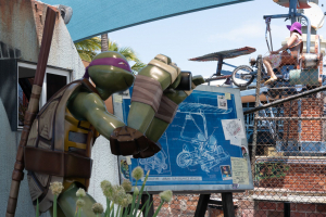 Donatello\'s Ninja Flyers • Zamperla Magic Bikes