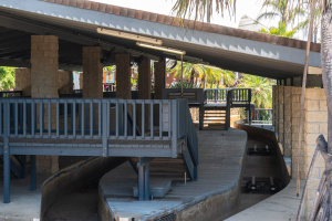 Viking's Revenge Flume Ride • In-House built Log Flume