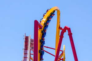 Wonder Woman Golden Lasso Coaster • RMC Raptor Track