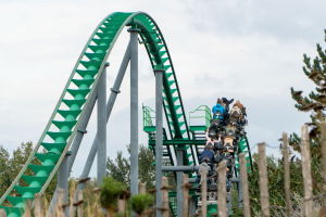 Booster Bike • Vekoma Motorbike Coaster • Toverland