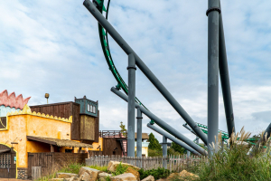 Booster Bike • Vekoma Motorbike Coaster • Toverland