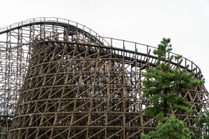 Troy • GCI Wooden Coaster • Toverland