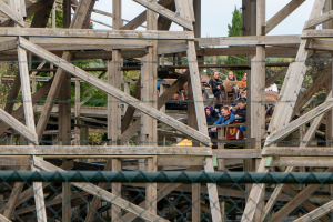 Troy • GCI Wooden Coaster • Toverland