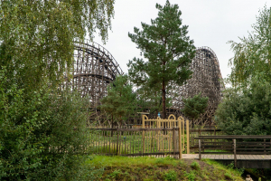 Troy • GCI Wooden Coaster • Toverland