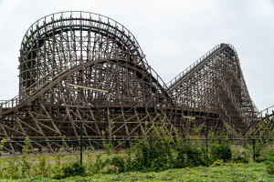Troy • GCI Wooden Coaster • Toverland