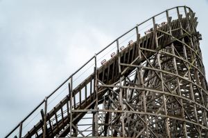 Troy • GCI Wooden Coaster • Toverland