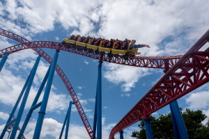 Superman Escape • Intamin Accelerator Coaster